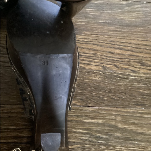 FENDI zucca print Platform heel (39) - Picture 8 of 9